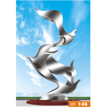 304 stainless steel sculpture larg modern metal sculptures larg outdoor sculptur bird for sale